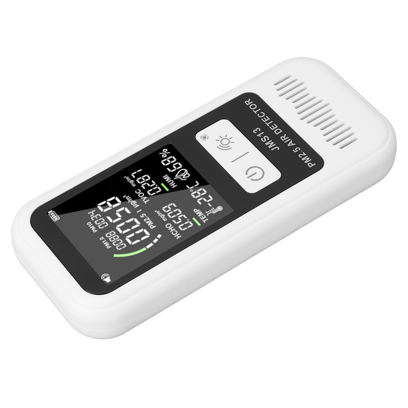 Air Quality Monitor Pm2.5 10 1.0 Detector LCD Display Temperature