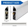 MIAO STEWARD Automatic Door Sweeping Aluminum Alloy 36-inch Surface-Mounted Type,