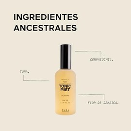 AHAL Tonic Mist Tónico Facial Tuna y Cempasúchil Piel Mixta Grasa 100 ml
