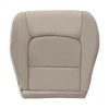 SecosAutoparts Ivory Tan Front Driver Side Bottom Microfiber Leather Seat