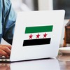 CafePress Free Syrian Republic Flag Sticker Rectangle Bumper Sticker Car