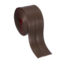 PATIKIL Wall Corner Protector 2.4 in x 10 Ft, Self Adhesive Wall Corner Guard Edge Protector Flexible Peel and Stick Molding Trim for Ceiling Countertop, Coffee