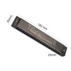 24 Holes 12 Tone C Key Harmonica Mouth Organ Musical