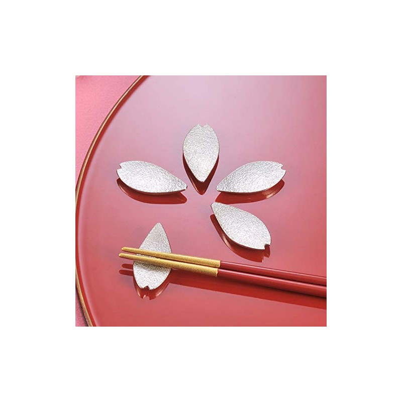 [Nomaku Washi Wrapping] Chopsticks Rest - Sakura - Pack of