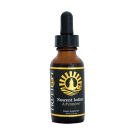Truehope Pure Nascent Iodine Liquid Supplement - Potent Tincture Suspended in 200 Proof Alcohol, Fast-Absorbing, No Fillers, Binders or Additives, Pure Nascent Iodine Advanced 2% Drops 1 Fl Oz, 30 ml