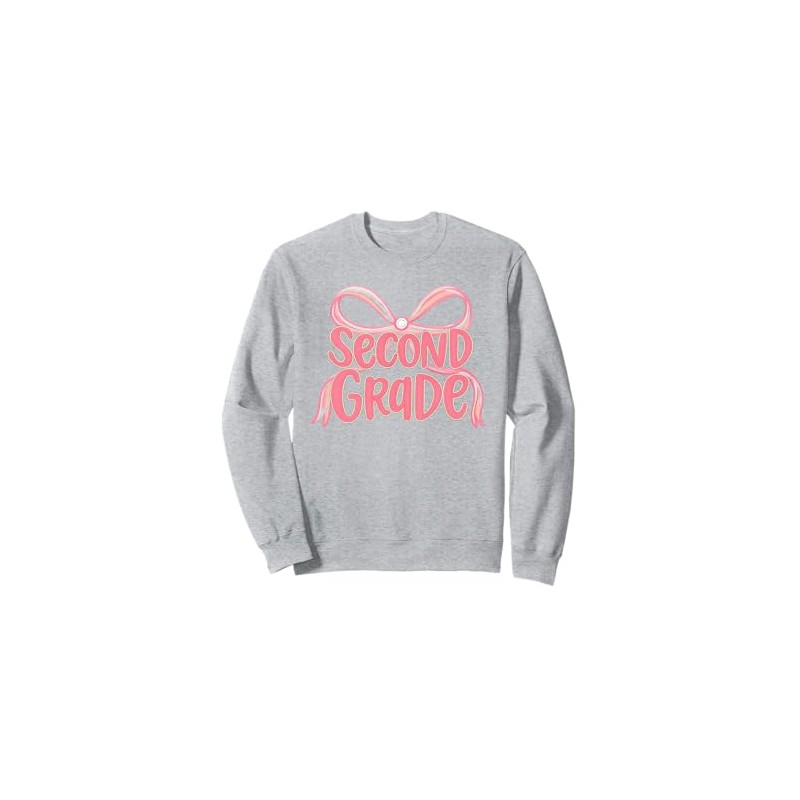 Preppy Second Grade Coquette Bow Back To School Teacher Girl