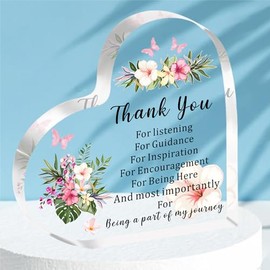HULALA Teacher Gifts Teacher Gifts For Women Thank You Teacher Gifts Acrylic Heart Teacher Plaque Teacher Appreciation Gifts Teacher Leaving Gifts End Of Term