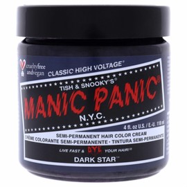 Manic Panic Classic High Voltage Hair Color Hair Care 4oz (62 Dark Star)