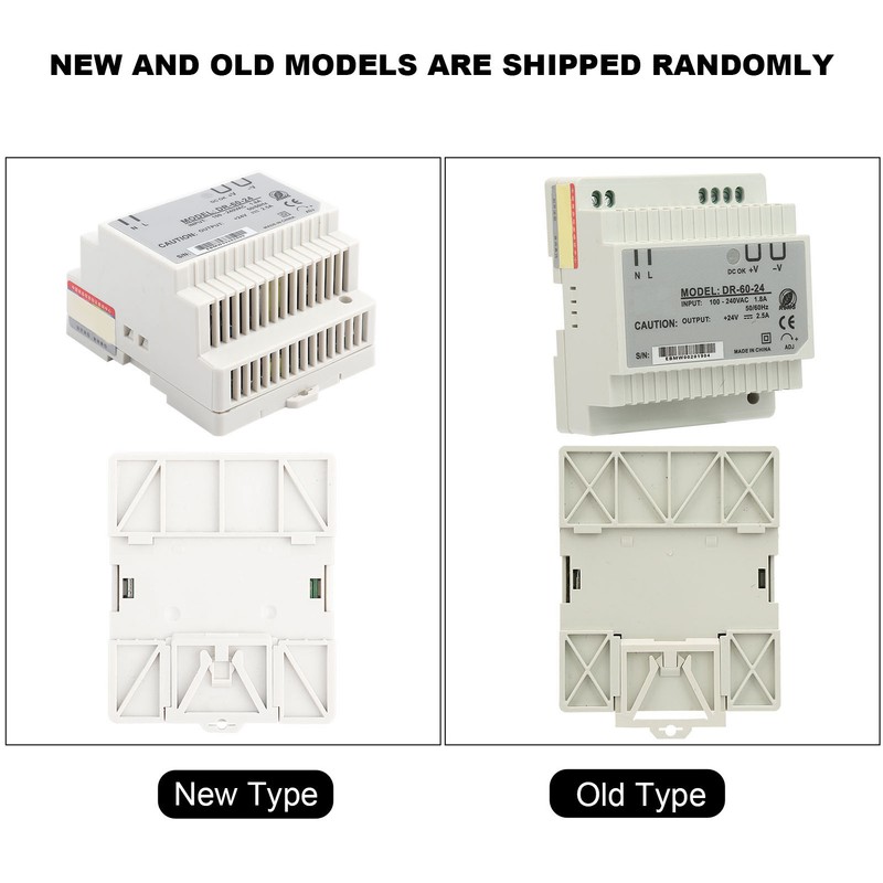 DR‑60‑24 60W Single Output 24V Din Rail Power Supply AC/DC