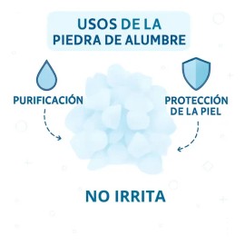 Piedra Alumbre Natural 3 Kg
