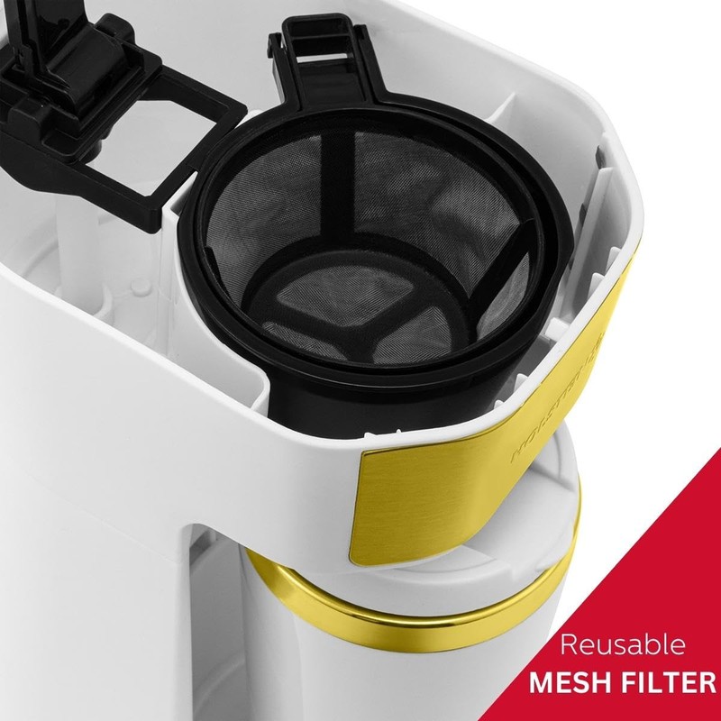 Holstein Housewares Single Serve Coffee Maker, 14oz Personal Coffee Brewer