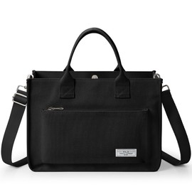 KALIDI Women's Tote Bag, 3-Way Use, Detachable Shoulder Strap, Shoulder Bag, Large Capacity, Freestanding, Canvas Tote, Canvas Tote Bag, For School Commutes, Commuting To Work Or Work, Unisex