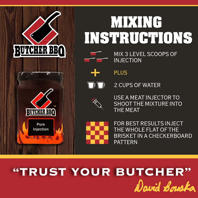 Butcher BBQ 16oz Pork Injection