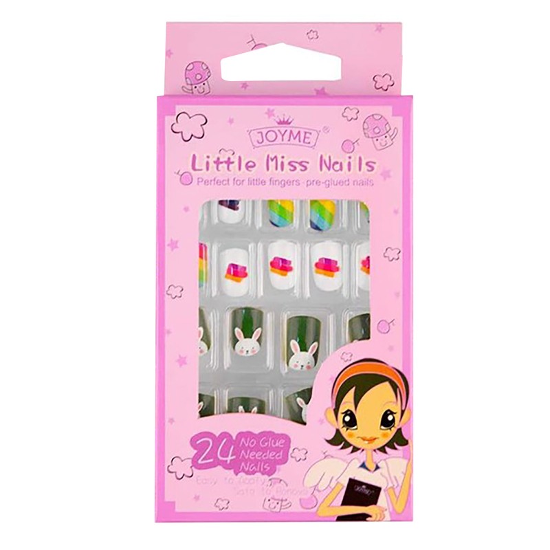 4 Boxes Nail Polish Stickers Different Cartoon Patterns Full Wrap