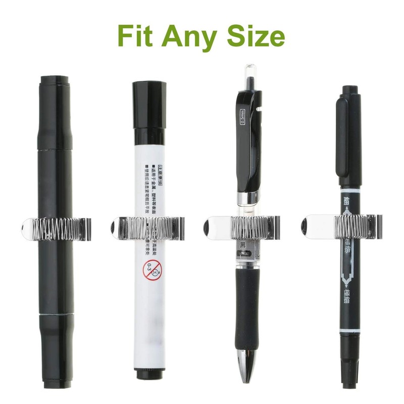 Outus 12 Pcs Pen Holders for Clipboard Metal Pen Clip
