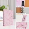 FYY Leather A5 Ring Binder Notebook - 6 Ring A5
