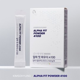 김소형원방 알파핏 파우더 4100 14포 1박스 / 알파시클로덱스트린 알파cd 무미 무취 Kim So-hyung Wonbang Alpha Fit Powder 4100 14 Packs 1 Box / Alpha Cyclodextrin Alpha CD Flavorless Odorless