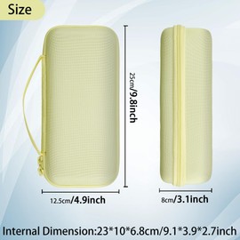 khanka Case for Bose SoundLink Flex 2 Portable Bluetooth Speaker,Case Only(Black Case)