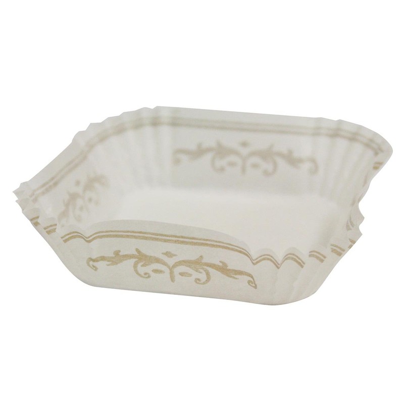 Cupcake Creations 32 Count Brownie & Appetizer Liner, Cream