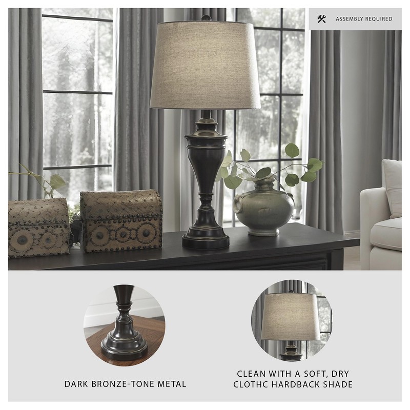 Signature Design by Ashley Darlita Traditional UL Listed Table Lamp
