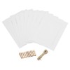 MECCANIXITY 10PCS Paper Photo Frames, 7 x 5 Inch Cardboard