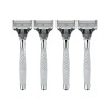 Harry's Wintson Men's Chrome Razor Winston Razor silver 1pc 2pc