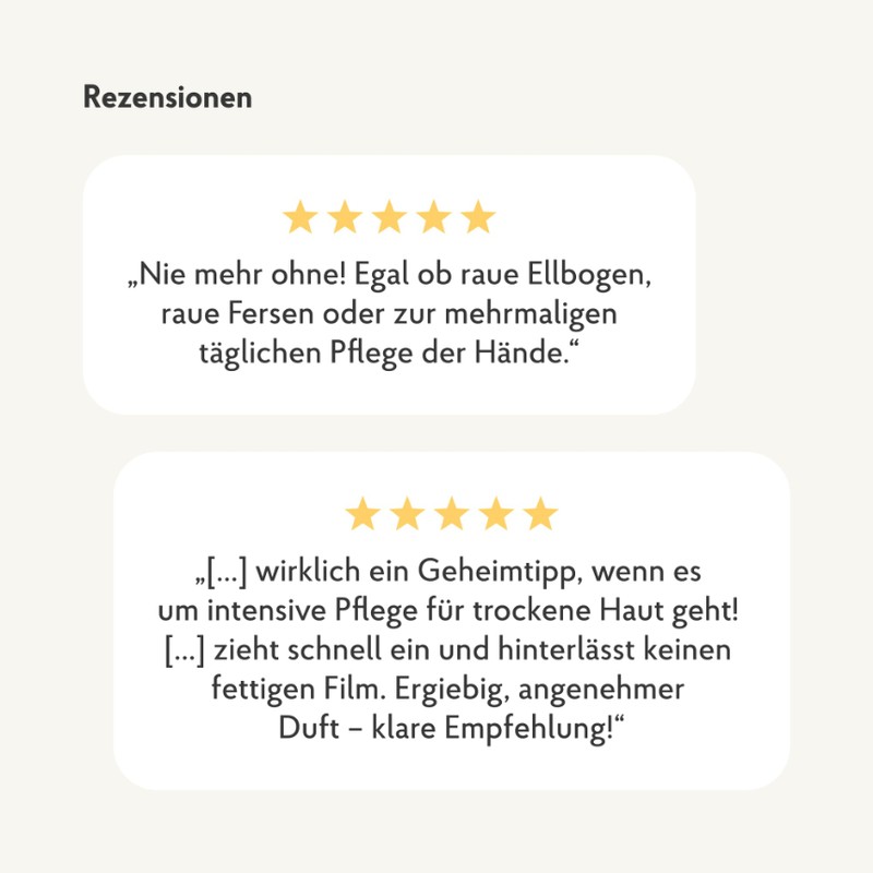 EUTERPFLEGE Körperlotion, 2x 200ml, intensive Pflege für trockene Haut, Feuchtigkeitscreme