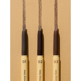 투에딧 Twoedit by Luna Easy Drawing Eyebrow (01 Gray Brown)