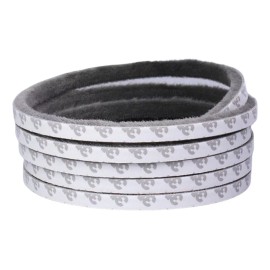 Estuchelandia 30m Tira Sellado 9x9mm Cepillo Cinta Polvera Puerta Ventana