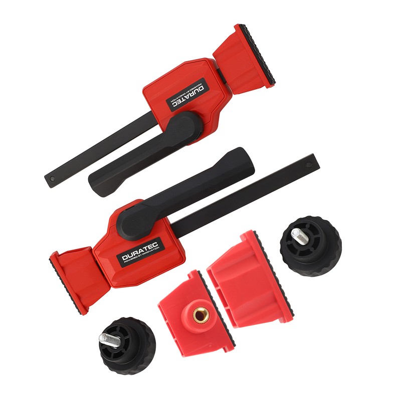 2Pcs Bench Dog Clamps Woodworking Workbench Dog Hole Edge Adjustable