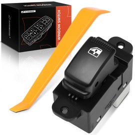 A-Premium Power Window Switch Compatible with Hyundai Sonata 2002 2003 2004 2005, Rear Right Passenger Side, Replace# 935803D211LK