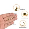 MUUNN 25 Pcs Tungsten Ice Fishing Jigs, More Effective Teardrop