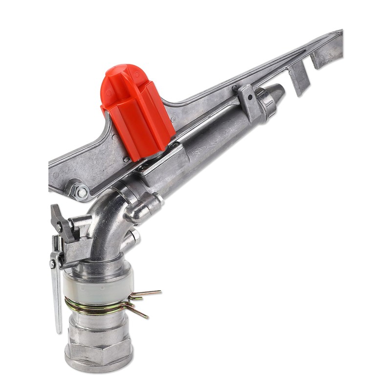 2" Water Spray Gun, Large-Area Irrigation Spray Gun Sprinkler, 360°