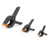 MANCHAP 46 Pack 3 Sizes Plastic Spring Clamps, 2 Inch/3