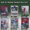 100 Count Red Card Sleeves for Trading Cards, Perfect Fit