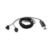 SYTEM-S Stereo In-Ear Noise Cancelling Headphones 2 m USB 2.0