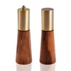 Salt and Pepper Grinder Set, Acacia Wooden Pepper Grinder with