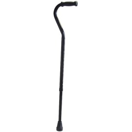 Graham-Field 6334A Lumex Bariatric Imperial Offset Cane, Adjustable Aluminum Walking Stick, Mobility Aids for Men and Women, Black, Pack of 4