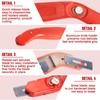 Lasnten Knife for Cutting Carpet Heavy Duty Carpet Knife with