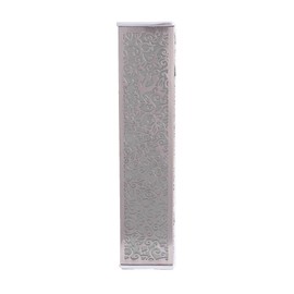 EMANUEL Yair Wide Mezuzah Case for Door | Lazer Cut Pomegranates Filigree Design (Steel MJ-2D)