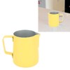 Milk Frothing Pitcher Stainless Steel 380ml Pointed Spout Milk Froth