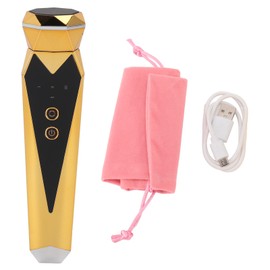 RF Eye Massager Wand Skin Tightening Reduce Fine Lines 24K Gold Coating Heads Microcurrent Vibration Eye Beauty Instrument