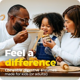 Enzymedica, Kids Digest Chewable, Fruit Punch, 90 Chewable Tablets