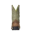 ARIAT Mens Rebar Flex Western Waterproof Work Boot Rye Brown/Olive