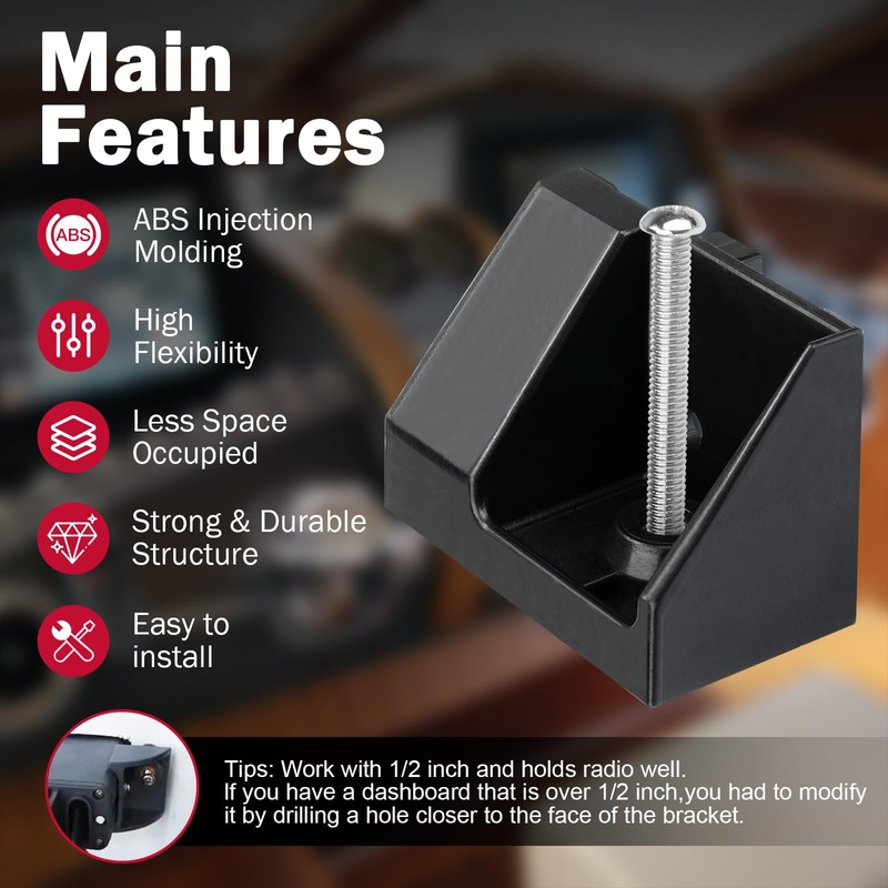 MMB-84 Flush Mount Kit, VHF Radio Flush Mount Bracket Fit