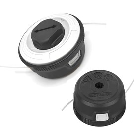 Trimmerkopf mit Robusten Stahlknauf,MäHkopf Ersetzen,Trimmer Ersatzkopf,Autocut C3-2 für FSA 57 FSE 52,Kompatibel Mit FSA57 und FSE52 Fadenkopf,Elektro Motorsense Akku Rasentrimmer Spulenkopf