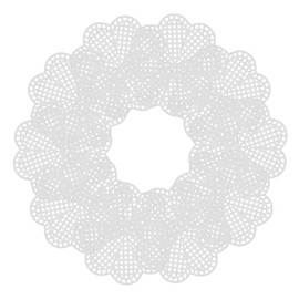 Operitacx Mesh Plastic Canvas Kit, 10 PCS Flower Shape Cross Stitch Plastic Canvas Tools Plastic Sheets Embroidery Craft Knit Tools