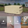 RICHIE Outdoor Patio Furniture Cover - Heavy Duty Waterproof 600D