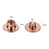 HARFINGTON 50 Sets Chicago Screws Leather Rivets, M5 3/16-Inch Belt