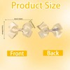Maxqzin 2Pcs Hair Bows for Toddlers 2-4 Years 3.15 Inch